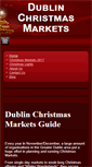 Mobile Screenshot of dublinchristmasmarkets.com